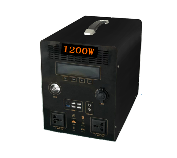 XW-B12120 1536Wh 1200W High-Capacity Power Station – B Series