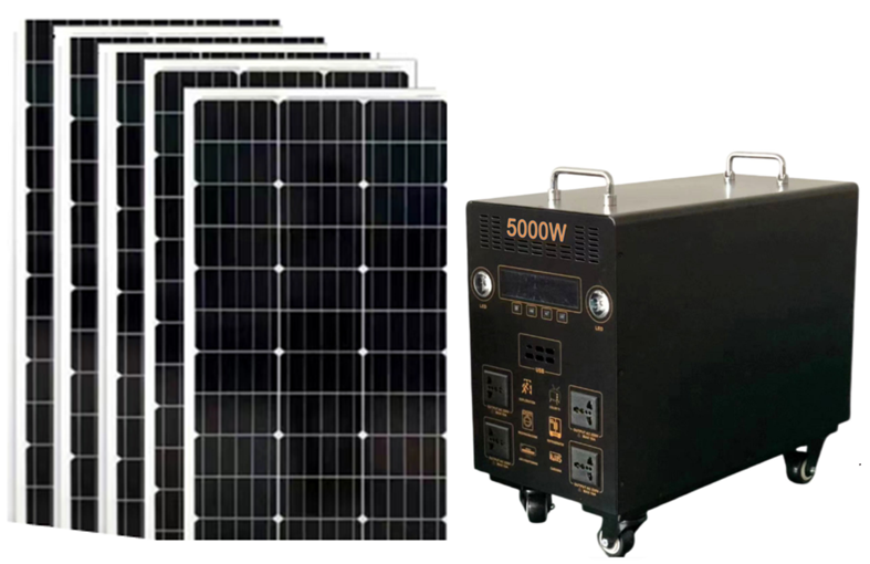 XW-B50100 5120Wh 5KW Mobile Energy Storage Power System – B Series