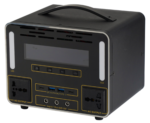 500W Energy Storage + Solar Panel – XW-C5050 (630Wh + 150W)